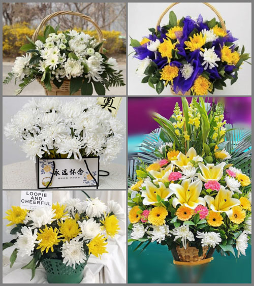 四川雅安石棉县草科乡白事提篮配送